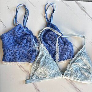 Blue bralette bundle